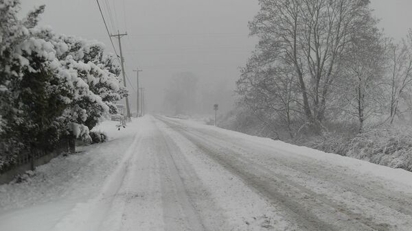 Une tempête de neige - Sputnik Afrique