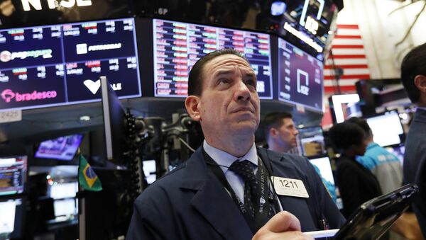 Un trader à New York - Sputnik Afrique