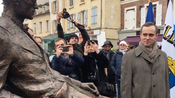 Le monument à la mémoire du Corbusier a été inauguré à Poissy le 24 janvier 2019 - Sputnik Afrique