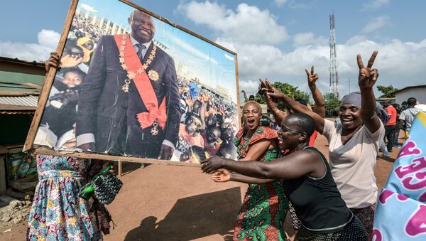 Soutien à Laurent Gbagbo après l'annonce de son acquittement par la CPI le 15 janvier 2019, Côte d'Ivoire - Sputnik Afrique