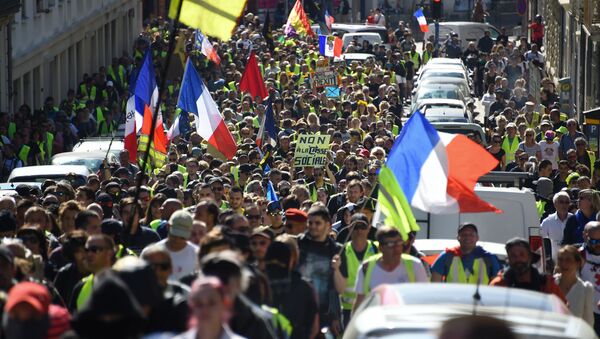 Acte 19 des Gilets jaunes à Montpellier - Sputnik Afrique