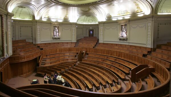 Amphithéâtre Richelieu à la Sorbonne - Sputnik Afrique