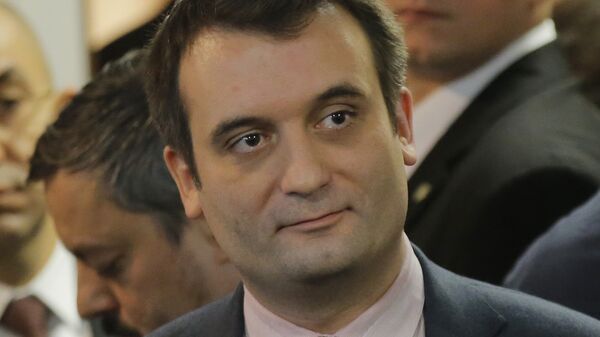 Florian Philippot (photo d'archive) - Sputnik Afrique
