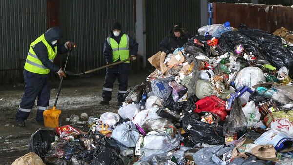Le ramassage des déchets dans la zone arctique de Russie - Sputnik Afrique
