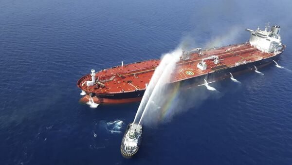 Pétroliers dans le golfe d’Oman - Sputnik Afrique