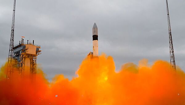 Lancement d'une fusée-porteuse Rokot (photo d'archive) - Sputnik Afrique