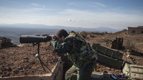 Un poste d'observation syrien dans le gouvernorat de Quneitra (archive photo) - Sputnik Afrique