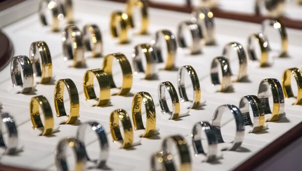 Un plateau de bagues  - Sputnik Afrique