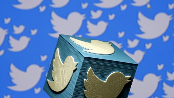 A 3D-printed logo for Twitter - Sputnik Afrique