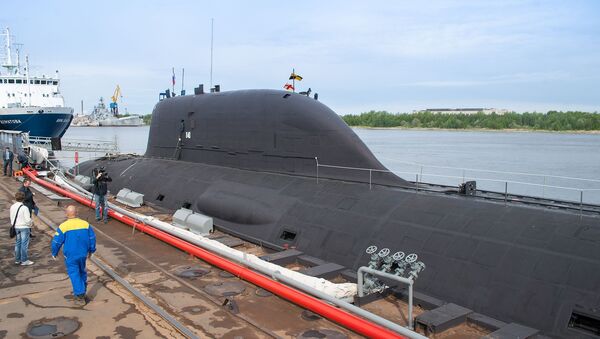 Le sous-matin nucléaire K-560 Severodvinsk du projet Iassen-M  - Sputnik Afrique