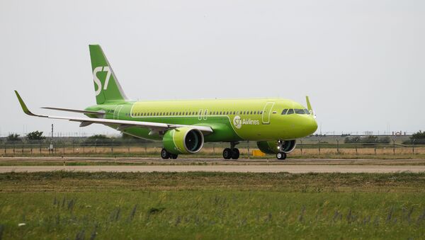 Un Airbus de S7 Airlines - Sputnik Afrique