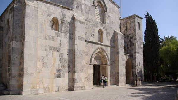 la basilique Sainte-Anne, à Jérusalem. - Sputnik Afrique